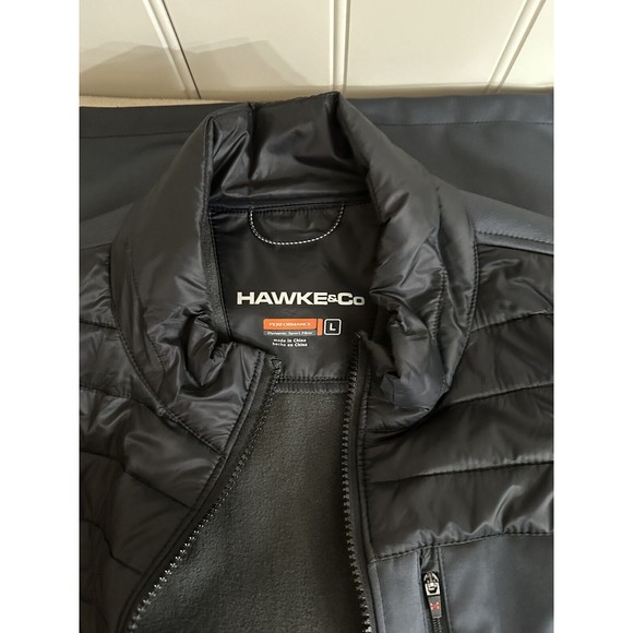 NEW HAWKE & CO PRO SERIES PERFORMANCE PACKABLE VEST, MENS SIZE LARGE, BLACK NWT! - Picture 2 of 7